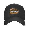 Adjustable Future On My Hand Baseball Caps for Men Women Hat Truck Driver Hats Funny Baseball Cap Black view 4