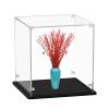 90 80 70 60 50 40 30 20 CM Extra Large Acrylic Display Case Dustproof Box, Clear Collectibles Display Box for Living Room Bedroom Study and Home Office ( Color : LxWxH , Size : 38x38x64cm(15x15x25in) view 1