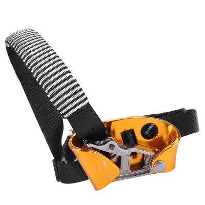 Yctze Universal Rock Climbing Mountaineering Equipment, RightLeft Foot Ascender Suitable for Knee Ascender Tree Climbing and Rope Foot AcenderDescender (Right Foot), Yctzegnwbeaufc5-02