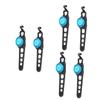 BESPORTBLE 6pcs Easy to Carry Lightweight Taillight for Bike Rear Light and Safe for Night Riding