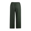 LRMQS Beach Pants Capri Length for Women 2026 Spring Summer Linen Capris Drawstring Elastic Waist Trendy Cropped Trousers view 4