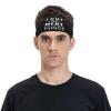 That's What I Do I Cut Meat and I Know Things Mens Sweat Bands Headband Black Head Bands Working Out Sports Hairbands view 2