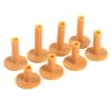 Akozon Rubber Tees, Tees Holder Rubber Driving Range Tee Training Practice Ball Holders Beginners Rubber Tees for Mats view 1