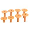 Akozon Rubber Tees, Tees Holder Rubber Driving Range Tee Training Practice Ball Holders Beginners Rubber Tees for Mats view 3