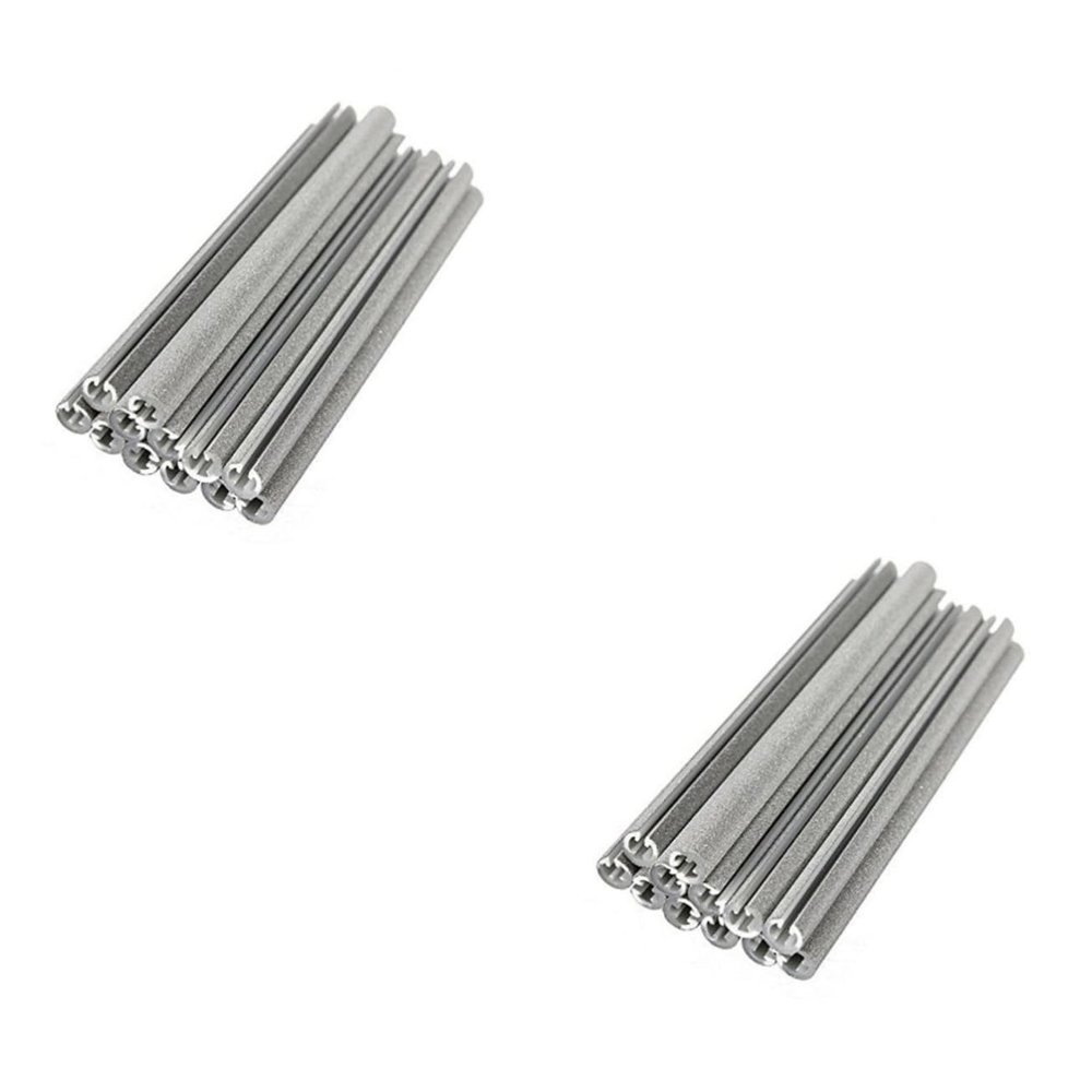 BESPORTBLE 72pcs Bike Wheel Spokes Reflective Strip Stickers Reflectors Cycling Security Tube Easy Installation Safety Night Ride