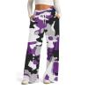 Summer Wide Leg Pants Woman Oversized Sweatpants Women Wide Leg Lounge Pants Summer Lightweight Tall Sweat Pants Y2k Drawstring High Waisted Pants Casual Workout Pants Straight Leg Sweatpants view 3
