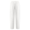 LRMQS Women Capri Pants 2026 Summer Trendy Linen Cropped Trouser with Pockets Beach Casual Cruise Fashion Capris Clothes view 3