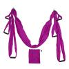 Anti Gravity Yoga Swing Kit,Aerial Yoga Hammock,Aerial Yoga Swing Set Polyester Cotton Adjustable Improve Flexibility Yoga Hammock(Purple)