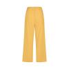 LRMQS Capri Pants for Women Casual Summer 2026 Drawstring Capris Linen Pants Pockets Beach Straight Wide Leg Cropped Trousers view 4
