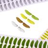 Cuoyuqie 28pcs Fly Tying Realistic Wasp Wings Amazing Detail Durable Real Print Trout (Brown 28pcs) view 2