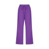LRMQS Capri Pants for Women Casual Summer 2026 Drawstring Capris Linen Pants Pockets Beach Straight Wide Leg Cropped Trousers view 3