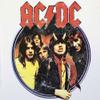 AC/DC Highway to Hell Circle Junior Top Large White view 2