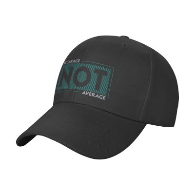 Adjustable Be Savage Not Average Baseball Caps for Men Women Hat Truck Driver Hats Funny Baseball Cap Black