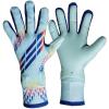 GJPWAKWM Soccer Goalkeeper Gloves Goalie Training Gloves Strong Grip Anti-Slip and Breathable for Adults and Children (Blue,8) view 1
