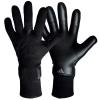GJPWAKWM Soccer Goalkeeper Gloves Goalie Training Gloves Strong Grip Anti-Slip and Breathable for Adults and Children (Black,7) view 1