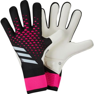 GJPWAKWM Soccer Goalkeeper Gloves Goalie Training Gloves Strong Grip Anti-Slip and Breathable for Adults and Children (Rose Red,7)