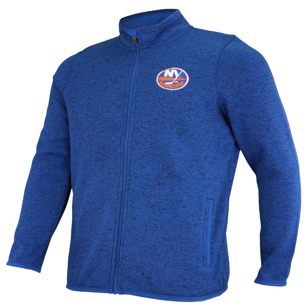 Outerstuff NHL New York Islanders Youth Boys Fleece LIMA Full Zip Jacket, Medium (10-12)