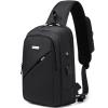 DUSLANG Crossbody Sling Backpacks for Men, Casual Shoulder Backpack Daypack Chest Bags with USB Charger Port For Camping Biking Travel Cycling view 1