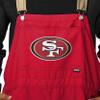 FOCO San Francisco 49ers NFL Mens Team Stripe Bib Shortalls - XL view 4