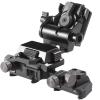 LEESEN Metal L4G24 NVG Mount Bracket Holder Metal Night Vision Adapter Bracket Set Suitable for PVS15 PVS18 GPNVG18 Goggle Night Vision Stent Skip Fast OPS Accessory G24 Dovetail Bracket, Black view 1