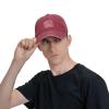 Bat Lollipop Cross and Star Seamless Figure Dad Hat Vintage Baseball Cap for Men Women Hats Gifts Trucker Caps Red view 3