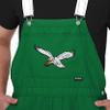 FOCO Philadelphia Eagles NFL Mens Team Stripe Bib Shortalls - M view 4