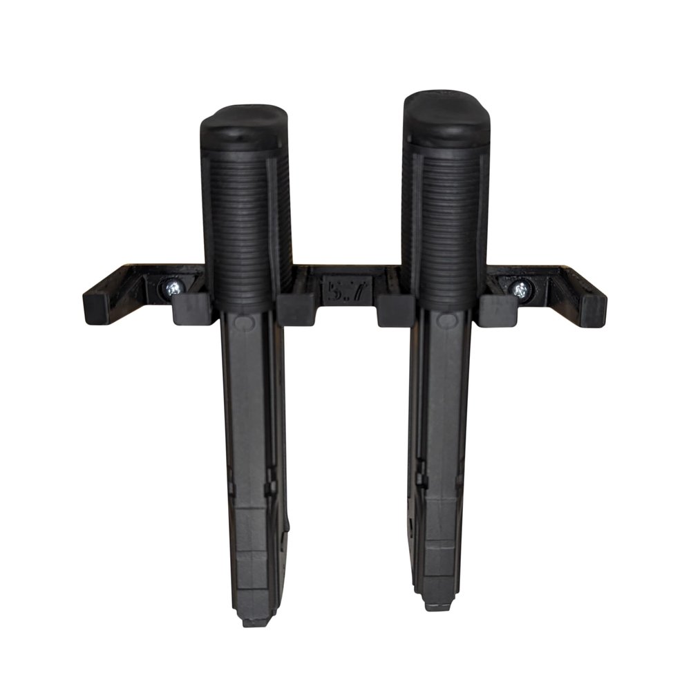 Hammy3DPrints Mount for FN Five-Seven Mags - Wall | Magazine Holder Storage Rack (5 Mag)