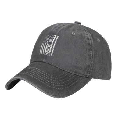 American Coal Miner Dad Hat Vintage Baseball Cap for Men Women Hats Gifts Trucker Caps