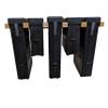 Hammy3DPrints Mount for AICS Pmag Short Action 308/762/6.5 Mags - Wall | Magazine Holder Storage Rack (Black, 2 Mag) view 1