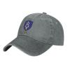 8th Infantry Division Patch Dad Hat Vintage Baseball Cap for Men Women Hats Gifts Trucker Caps Gray view 1
