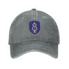 8th Infantry Division Patch Dad Hat Vintage Baseball Cap for Men Women Hats Gifts Trucker Caps Gray view 2