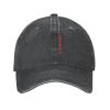 American Football Lineman Dad Hat Vintage Baseball Cap for Men Women Hats Gifts Trucker Caps Black view 2