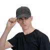 American Football Lineman Dad Hat Vintage Baseball Cap for Men Women Hats Gifts Trucker Caps Black view 3