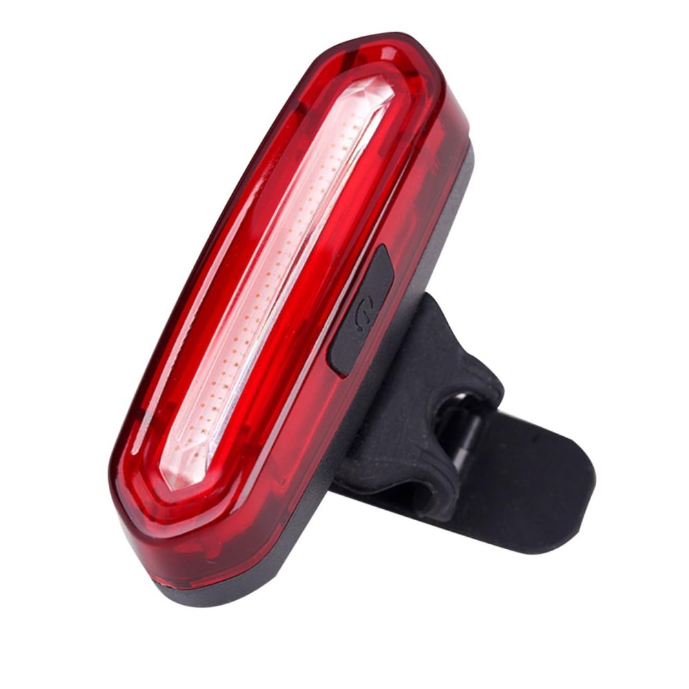 BESPORTBLE 600mah Led Bicycle Taillight Buckle Strap Easy Install Rear Light for Bike Safety Rear Tail Light