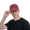 Daddy is My Hero Dad Hat Vintage Baseball Cap for Men Women Hats Gifts Trucker Caps Red view 3