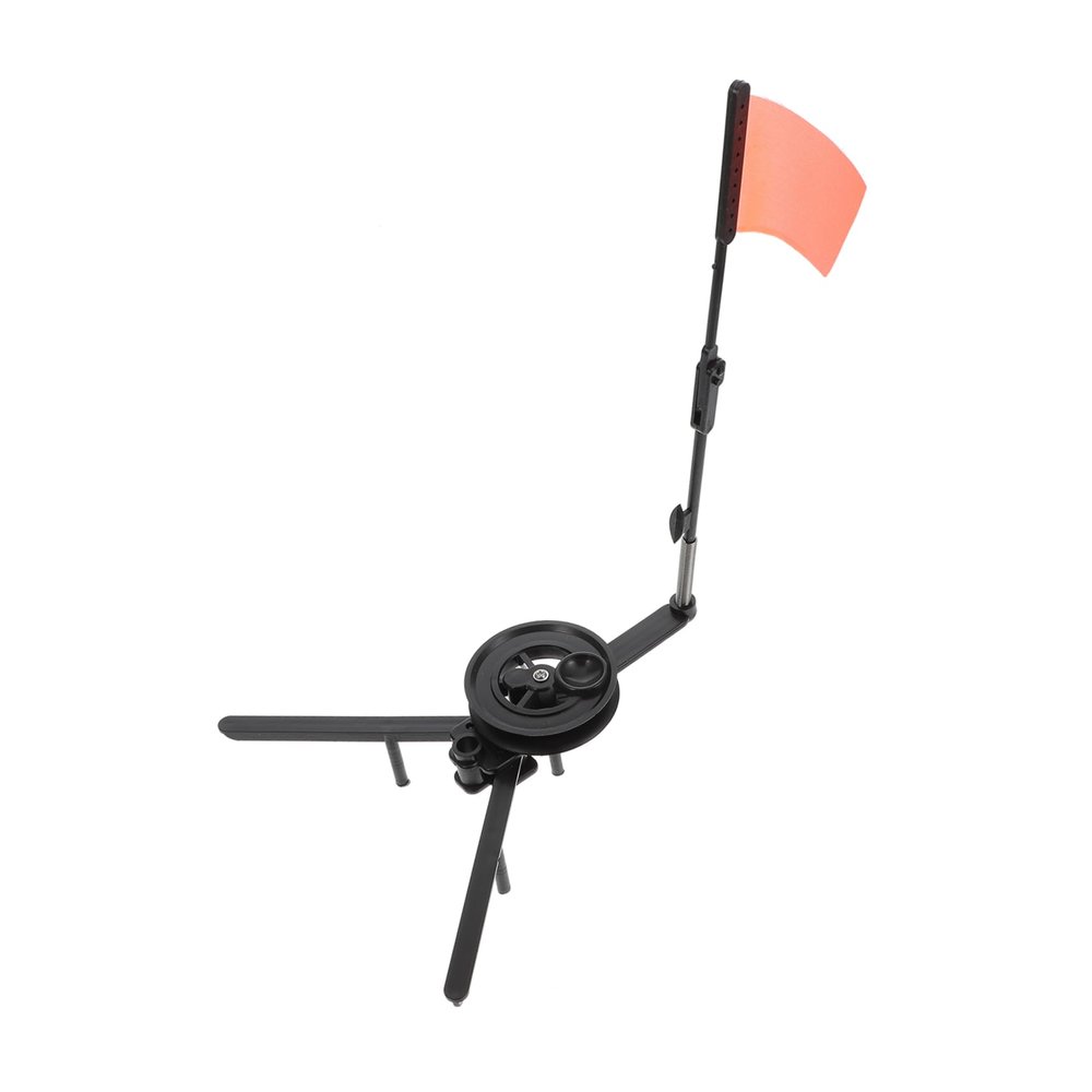 balacoo Foldable Tip-up Fishing Flag Lightweight Portable Design for Stand Positioning Supply for Detection