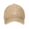 American Taxi Driver Dad Hat Vintage Baseball Cap for Men Women Hats Gifts Trucker Caps Natural view 2
