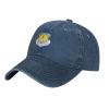 Air Force Civil Engineer Center Shield Dad Hat Vintage Baseball Cap for Men Women Hats Gifts Trucker Caps Navy Blue view 1