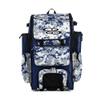 Boombah Rolling Superpack Baseball/Softball Gear Bag - BRSP2CMC23 Digital Camo Royal/Gray - Telescopic Handle - Holds 4 Bats - Wheeled Version view 1
