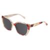 Foster Grant Sofia Vergara x Women's Fiona Sunreaders Full Lens Reader Sunglasses,WHITE FLORAL, 1.5x view 1