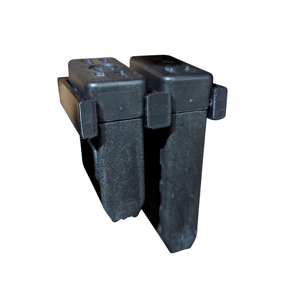 Hammy3DPrints Mount for Bergara BMR 22 Mags - Wall | Magazine Holder Storage Rack (2 Mag)