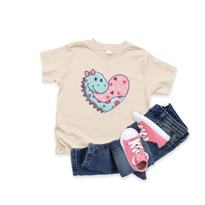 AIMAOMI Baby Tees,Toddler Girl T Shirt Cute Print Short Sleeves Tops Shirt Daily Wear Tops Toddler (Beige, 3-4 Years)