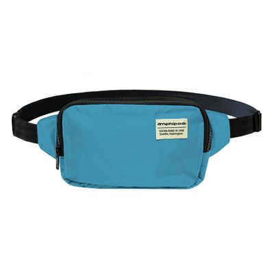 Amphipod R3 Convertible Pack, Lightweight Runners Pack & Crossbody Bag for Running, Travel, Hiking, Every Day, Men & Women - Lake Lucerne/Slate