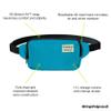 Amphipod R3 Convertible Pack, Lightweight Runners Pack & Crossbody Bag for Running, Travel, Hiking, Every Day, Men & Women - Lake Lucerne/Slate view 2