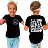 AIMAOMI Toddler Kids Baby Girls Short Sleeve Wavy Letter Print Shirt Mama's Funny T Shirt Tops for (Black, 6-7 Years) view 1