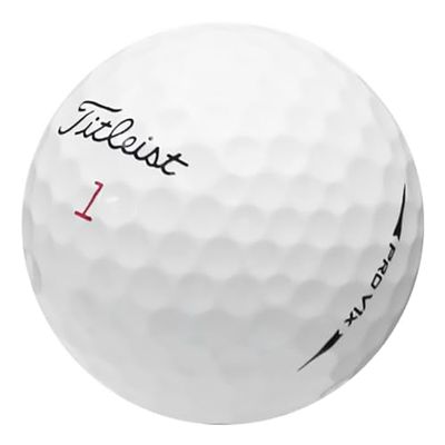 LostGolfBalls.com 12 Recycled & Used 2018 Titleist Pro V1x Golf Balls, Mint Condition, AAAAA Quality