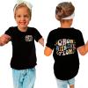 AIMAOMI Toddler Girls Short Sleeve Summer Letter Graphic Ringer Tee T-Shirts Top Baby Spring Summer (Black, 5-6 Years) view 1