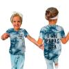 AIMAOMI Girls Fashion Cute ink Tie Dyed Cartoon Crewneck Crop Tops Birthday T Shirts Tees Preppy (J, 3-4 Years) view 2