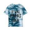 AIMAOMI Girls Fashion Cute ink Tie Dyed Cartoon Crewneck Crop Tops Birthday T Shirts Tees Preppy (J, 3-4 Years) view 4