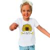 AIMAOMI Toddler Baby Girl Boy Summer Cotton T-Shirt Tops Letters Print O Neck Casual Pullover Tee (White, 8-10 Years)